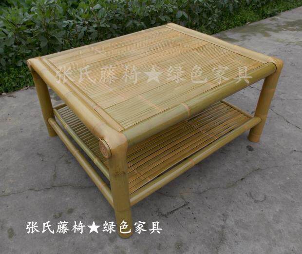 Zhang's rattan chair bamboo furniture great Nan bamboo tea table desk bamboo tea table bamboo desk double square tea table table