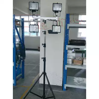 Portable emergency lifting work light tripod floodlight lighting project construction site night glare Searchlight