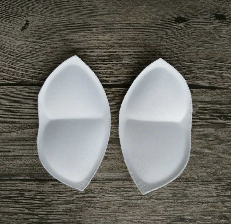 Ngực pad chèn đồ lót pad bra pad bánh bao pad pad pad pad pad ngực pad miếng lót mút xốp độn ngực hình hạt đậu