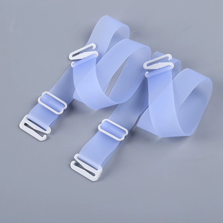 Đồ lót silicon trong suốt dây đeo vai Hàn Quốc dây đeo vai bra dây đeo 1.8CM mở rộng đồ lót vô hình vành đai dây đeo áo ngực sỉ lẻ các mẫu dây áo lót 