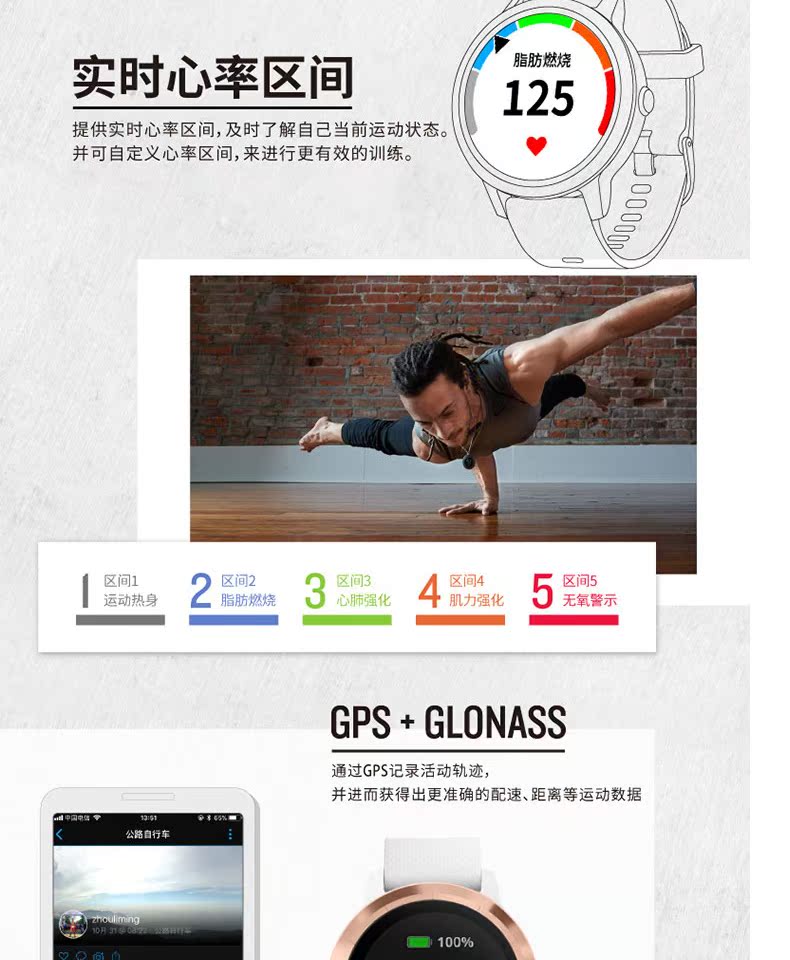 Núi ngoài trời Garmin Garmin vivoactive3GPS thông minh NFC thanh toán đồng hồ chống nước thể thao - Giao tiếp / Điều hướng / Đồng hồ ngoài trời casio nam