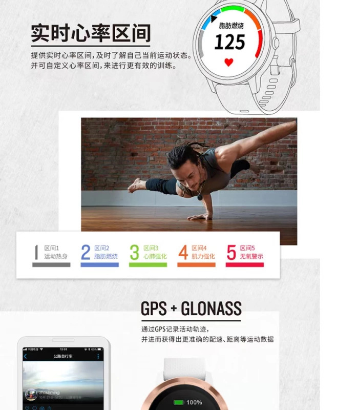 Núi ngoài trời Garmin Garmin vivoactive3GPS thông minh NFC thanh toán đồng hồ chống nước thể thao - Giao tiếp / Điều hướng / Đồng hồ ngoài trời đồng hồ raymond weil