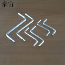 Z-shaped wrench Screwdriver Z-shaped hexagon round rod wrench Dynamic wrench Furniture hardware accessories Screwdriver Taizhou 456