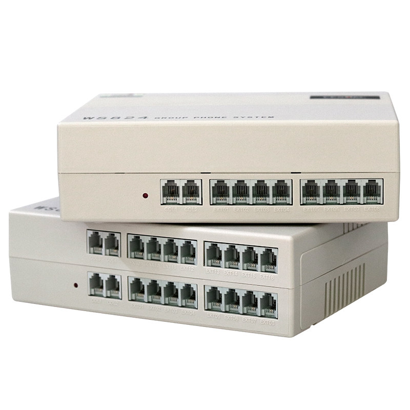 Guowei Saina WS824-Q20 group telephone switch 2 in 8 out 2 outside lines 8 extensions 1 in 4 out