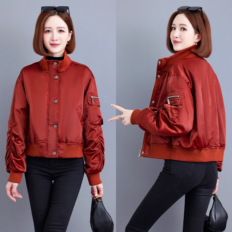 Lightweight down Jacket for Women 2025 New Autumn and Winter Short Style Fashionable High-End Stylish Flight Jacket Windproof Warm Coat