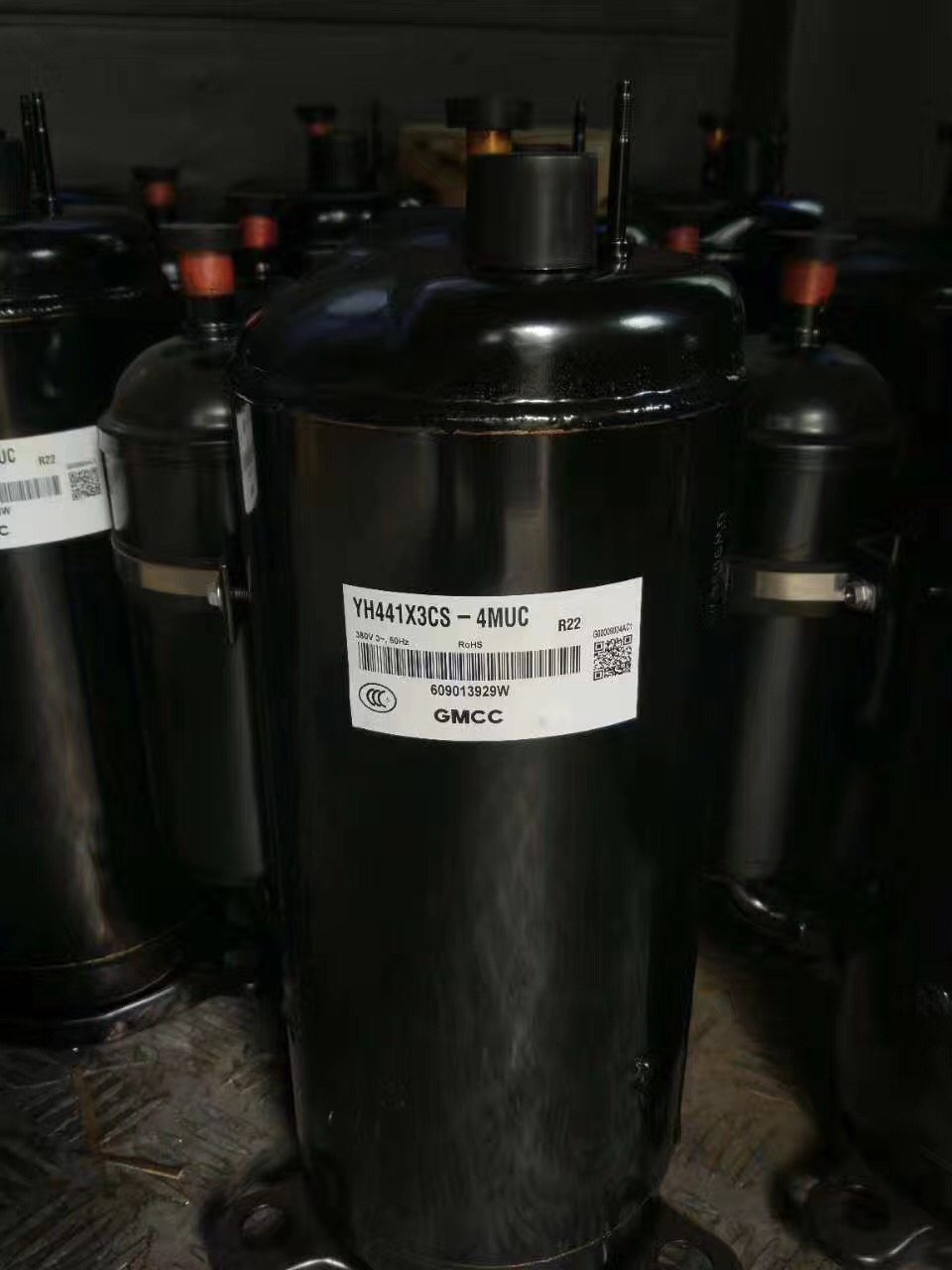 YH441X3CS-4MUC YH480X3CS-8MVC is suitable for Meshi 3 air conditioning refrigeration compressors