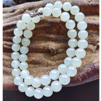 Xinjiang and Tian Qing Baiyu necklace female pendant pendant pendant jade Mothers Day gift giving elders Jewelry Ornament with certificate