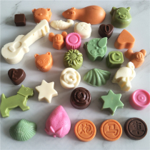 Chocolate Mold Silicone Creative Cartoon Handmade Self-Made Loving Chocolate Small Number Jelly Pudding Model
