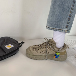 Shawn same paragraph Daddy shoes women 2020 autumn and winter influx of new students ins wild heavy-bottomed sports shoes lovers