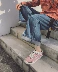 Giày vải mới 2018 nữ sinh viên mùa thu phiên bản Hàn Quốc của ulzzang Harajuku đế phẳng hoang dã Hồng Kông hương vị giày retro jordan dior cổ thấp Plimsolls