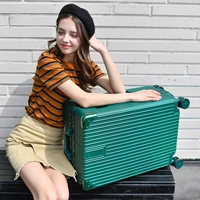 Ретро -алюминиевая коробка в стиле темно -зеленый