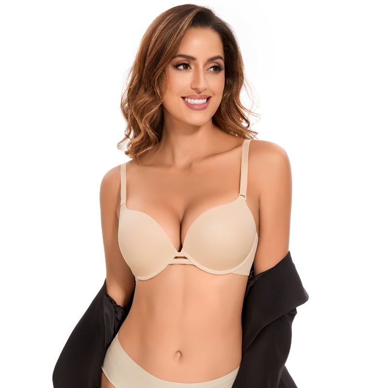 Glossy Sexy Small Breasts Appear Larger, Large Breasts Are Gathered and Thickened, Underwire Bra, Outward Expansion, Slim Waist, Sexy Lingerie, F Cup