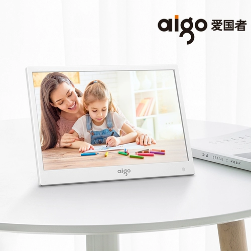 Электронный фотоальбом, цифровая детская фоторамка, высокий ЖК-дисплей, умная музыкальная универсальная фотография
