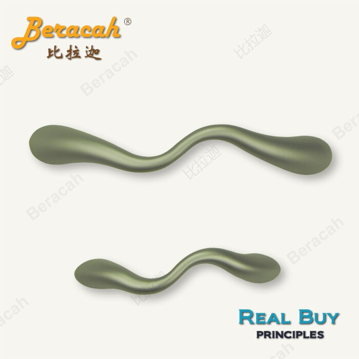 Belaga Nordic minimalist cabinet door handle Modern minimalist silver wardrobe door shoe cabinet overall cabinet drawer door handle