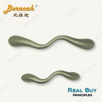 Bilagha Nordic Pole minimalist cabinet door handle modern minimalist silver wardrobe door Shower door Shower door handle