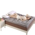 BES giàu sherpa dày tatami nệm đơn hoặc kép nệm 1,5m 1.8m mét ký túc xá đệm chăn - Nệm các loại nệm Nệm