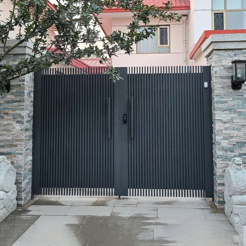 Wrought iron gate European style courtyard gate wrought iron paint outdoor courtyard gate villa gate farmhouse shutter door customization