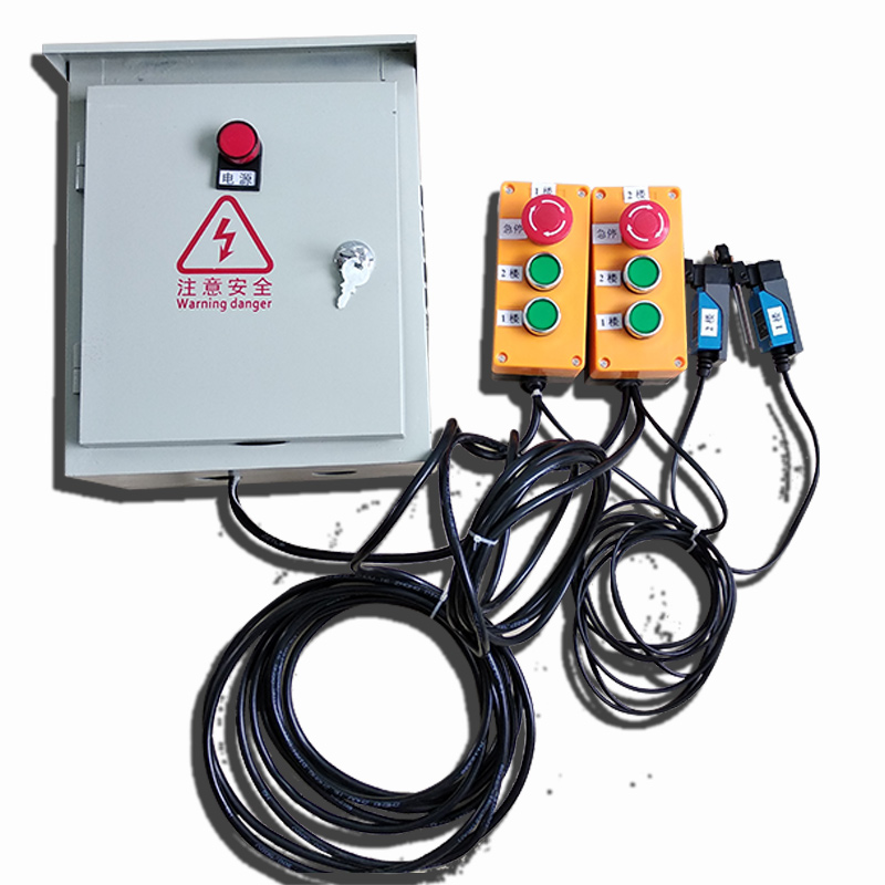 Freight elevator control box electric hoist elevator food ladder