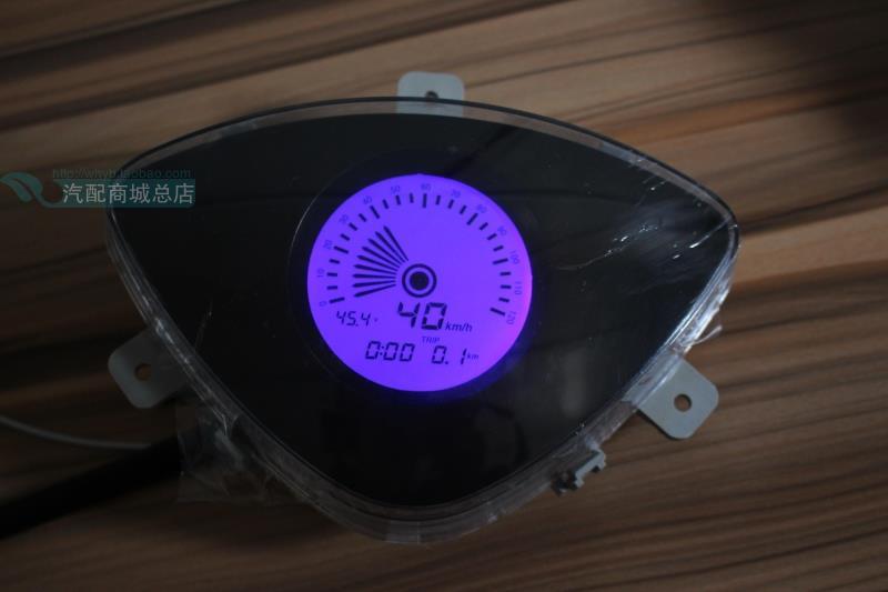 Xe máy LCD bảng mã mét WISP thế hệ thứ hai bảng đo dầu tốc độ đo tốc độ km bảng sửa đổi - Power Meter đồng hồ xe moto