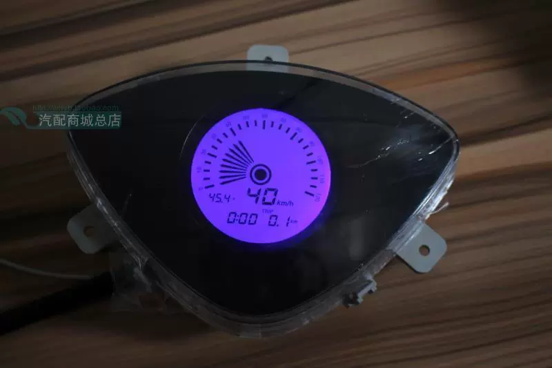 Xe máy LCD bảng mã mét WISP thế hệ thứ hai bảng đo dầu tốc độ đo tốc độ km bảng sửa đổi - Power Meter đồng hồ điện tử gắn xe máy