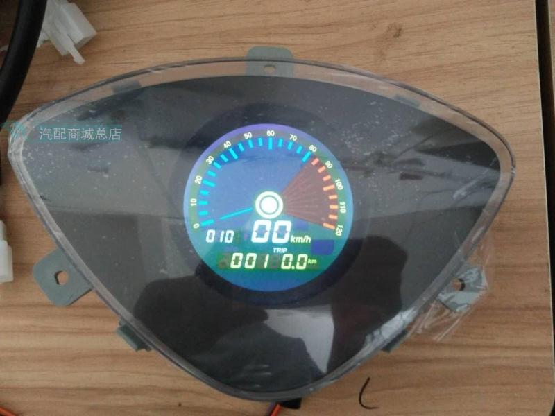 Xe máy LCD bảng mã mét WISP thế hệ thứ hai bảng đo dầu tốc độ đo tốc độ km bảng sửa đổi - Power Meter đồng hồ xe moto