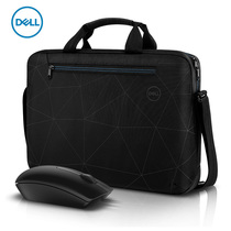  Original Dell Dell shoulder portable backpack computer bag 14 inch 15 6 inch computer notebook bag mens and womens school bags lightweight waterproof ultra-thin notebook series waterproof environmental protection material briefcase