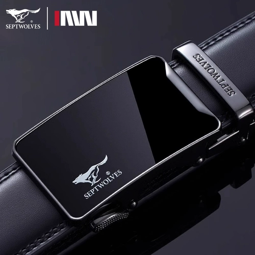 Septwolves, ремень, кожаные штаны для отдыха, из натуральной кожи