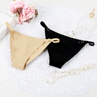 Sima không có dấu vết hông hông quần legging bikini bơi đồ lót điều chỉnh quần chống sáng 3602 - Bikinis áo tắm đẹp 2021