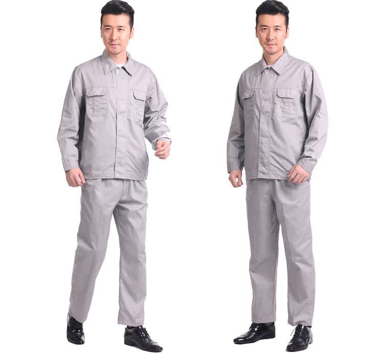 Mùa xuân và mùa thu áo dài tay phù hợp với nam dịch vụ bảo hiểm lao động Dịch vụ sửa chữa ô tô tay dài công nhân xưởng xưởng quần áo mặc tùy chỉnh shop quần áo nam