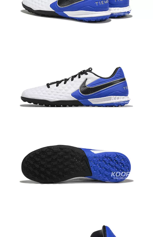 Giày đá bóng sân cỏ nam Nike LEGEND 8 PRO TF huyền thoại 8 da gãy đinh AT6136-104 - Giày bóng đá