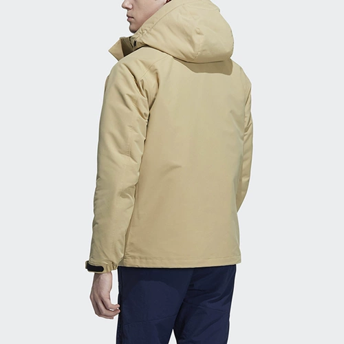 Adidas, мужская демисезонная зимняя куртка, спортивный удерживающий тепло пуховик