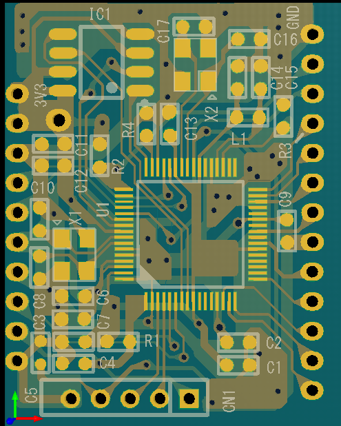 SAM5504B Modul Version Effektmodul Rückkopplungsunterdrücker ADAU1463 DSP Entwicklungsboard Audio- und Video-Dekodierungsmodul – Detail 3