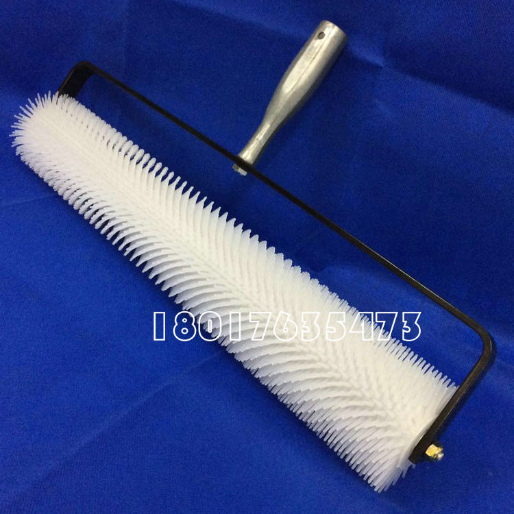 Self-leveling epoxy cement mortar glue tool 50*2 1cm bleed roller puncture anti-foam roller