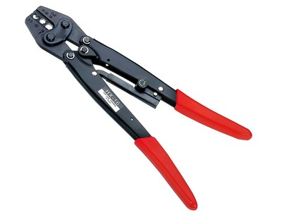 HX-16 10 bare terminals (with hexagonal shape after pressing) Spurs wheeled terminal press pliers Huasheng