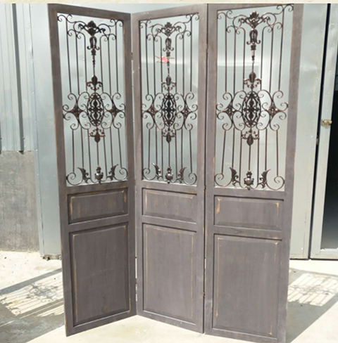 Mỹ rắn gỗ rèn màn hình rỗng retro phòng khách châu Âu hiên nhà hàng hoa cửa hàng quần áo cửa sổ hiển thị - Màn hình / Cửa sổ kệ vách ngăn phòng khách