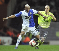 Футбольная форма 只卖正品---umbro 布莱克本（blackburn）2008-09赛季主场球衣