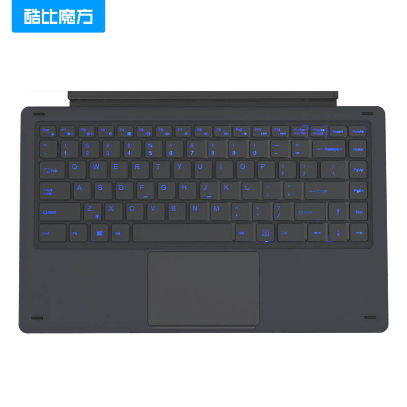 Cool than Rubik's Cube CDK11 blue backlit keyboard knote8 tablet PC two-in-one office input