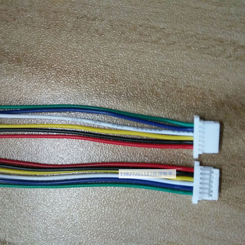 SH1 0mm pitch 6p terminal wire pure copper wire single-head 1571 28AWG machining customization