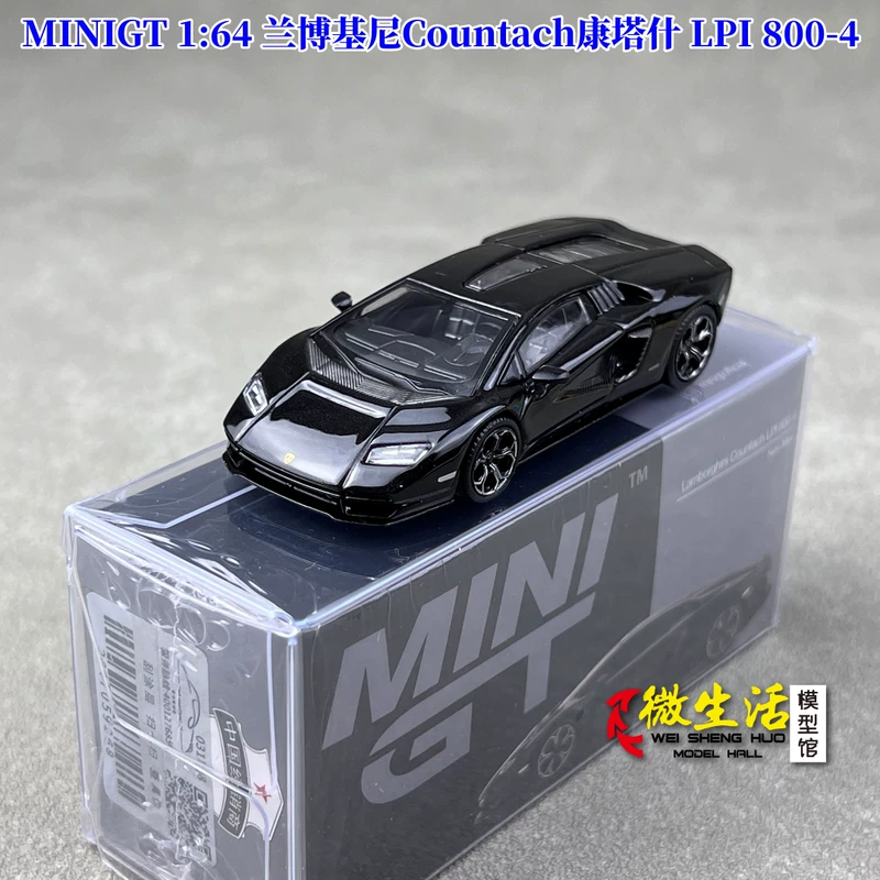 Spot MINIGT 1:64 Lamborghini Countach Countach LPI 800-4 модель автомобиля