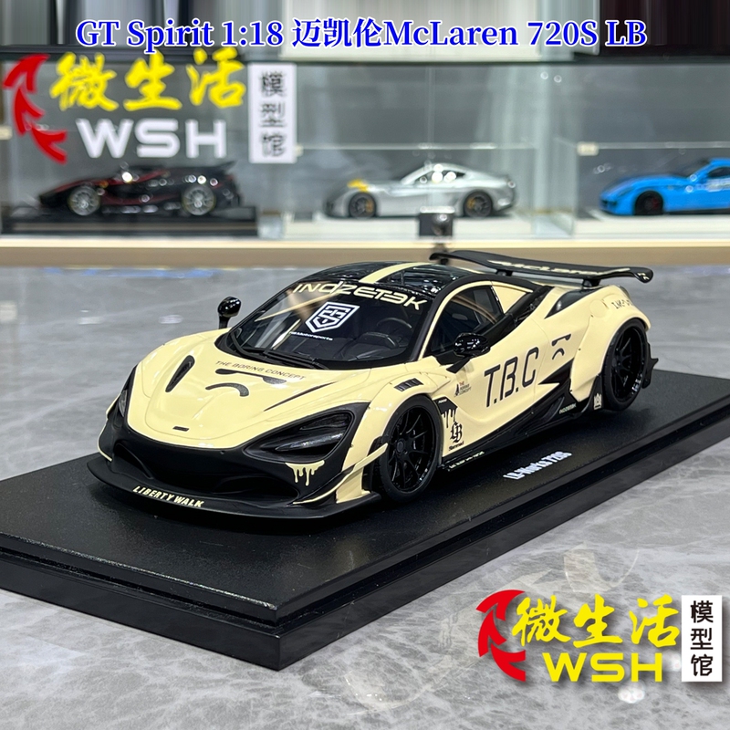 In Stock Gt Spirit 1:18 Mclaren 720S lb Resin Car Model Gt961