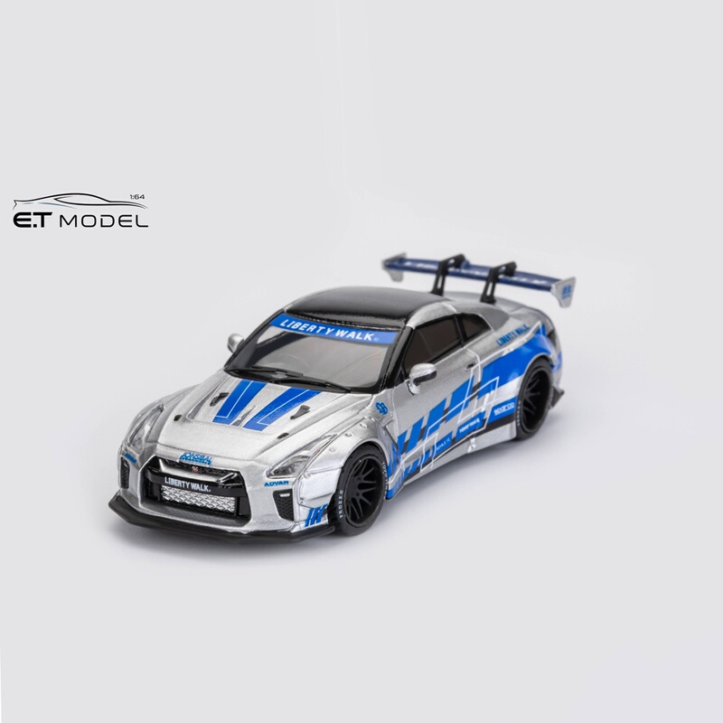 Mc Et 1:64 Nissan Gt-R R35 lb Wide Body Modification Version 1.5 Alloy Car Model