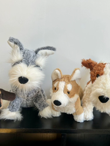 Британская jellyc*t orterla Hunter Fox Hunting Skinari Corki Dog Courting Powder Toys Toys