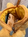 Юань одинокий британский jellyc*Fun Avocado Bags Sun Collection Crossbody Coffee Cufe Cupe Shoped Bear