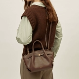 Сумка через плечо, из натуральной кожи