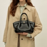 Сумка через плечо, из натуральной кожи