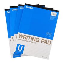 Watanabe A4-708 Vertical horizontal line shot paper A5 A6 notebook gambol shot paper writing pad