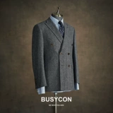 Шерстяной классический костюм, пиджак классического кроя, комплект, 3 предмета