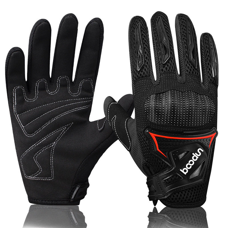 boodun locomotive gloves electric bike racing bike racing outdoor cross-country breathable anti-fall male and female locomotive