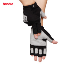 Yacht Rock Climbing Gloves Boodun Outdoor Sea Sails Sport Long Finger fitness Semi-finger suede Suede Anti Slip Wear and abrasion short finger