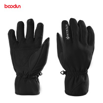 BOODUN Winter gloves Moto bike riding Thickened Warm Outdoor Waterproof Anti-Chill Windproof Five Fingers Ski